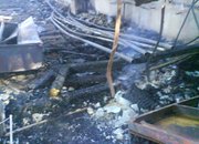 Какво остана от двете зали след пожара - снимки