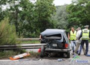 Автобус на Юнион Ивкони се блъсна в автомобил на Автомагистрали