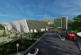 Проекта за хотел и тренировъчна зала към Арена Ботевград Скрийншот