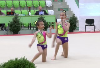 Днес в Арена Ботевград започна двудневният международен турнир по спортна акробатика Скрийншот