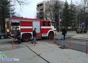 Автомобил се запали по време на движение 