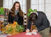Младият автор Александър Шпатов беше гост на градската библиотека