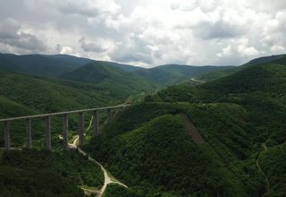 Завърши ремонтът на виадукта Коренишки дол на автомагистрала Хемус Скрийншот