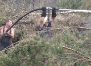 Българските пожарникри  гасят пожара  край градовете Ногинск и Ликино-Дулево