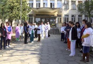 Днес медицинските сестри протестираха с искане за по-високи заплати Скрийншот