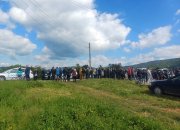 Спокойно и при засилено полицейско присъствие премина протестът в Скравена