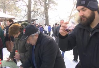 В чест на Свети Трифон бе организирано тържество в манастира „Рождество на Пресвета Богородица” в Зелин Скрийншот