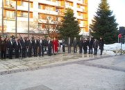 С поетично-музикална програма и заря-проверка завърши честването на националния празник в Ботевград