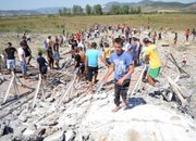1000 тона бетон се срутиха за 10 секунди