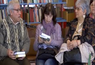 Мадлен и Нидал Алгафари представиха книгите си в градската библиотека Скрийншот