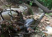 Снощната буря отнесе черен път в Рашково, две семейства останаха откъснати от селото