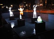 Светна коледната елха на Етрополе