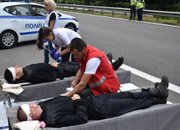 Завърши съвместното учение на МВР и АПИ за реагиране при извънредни ситуации в тунел „Ечемишка“ на АМ „Хемус“