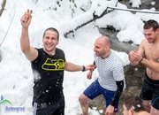 Именик извади кръста от ледените води на Стара река 