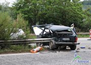 Автобус на Юнион Ивкони се блъсна в автомобил на Автомагистрали