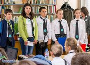 Гимназисти посветиха открит урок на Деня на Земята и се включиха в инициативата „Маратон на четенето” 