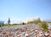 1000 тона бетон се срутиха за 10 секунди