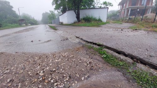 Водопроводна авария в Зелин