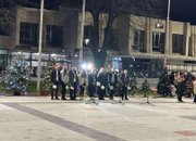 22 елхи засияха в центъра на Скравена