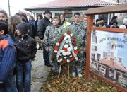 Панихида пред паметника в двора на храм "Св.Архангел Михаил"