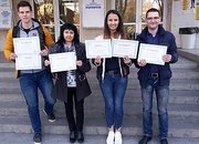 С две награди се завърнаха възпитаници на ПГТМ "Христо Ботев" от ученическо състезание в Свищов