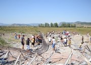 1000 тона бетон се срутиха за 10 секунди