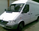 Продавам МЕРЦЕДЕС СПРИНТЕР 208 CDI, 2001г., дълга база, с надстройка, ербек, CD, нов внос от Англия,
