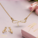 НОВО !! Kомплект позлатени бижута, цени от 1лв - голям асортимент