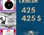  Симсон 425 и 425.S Мотоциклети Обслужване Експлоатация Поддържане на диск CD Български език 