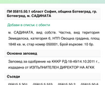 Продажба на имот 1800кв/м Ботевград