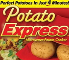 НОВО! ХИТ! ТОРБИЧКА POTATO EXPRESS СВАРЯВА КАРТОФИ ЗА 4 мин.! ** 16 лв.