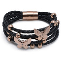Елегантни гривни Black-Butterfly charm