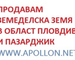 Продавам земеделска земя в област Пловдив-Пазарджик