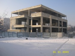 Строителството по новата сграда на съдебната палата е възобновено