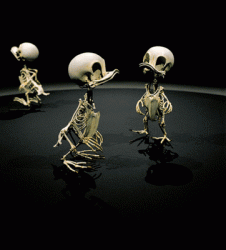 Как изглеждат скелетите на любимите ви анимационни герои