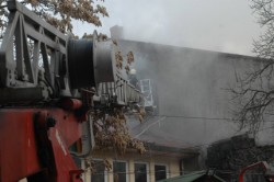 Пожар в центъра на Русе