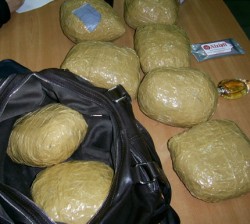 Над 8 кг. хероин задържаха на Капитан Андреево