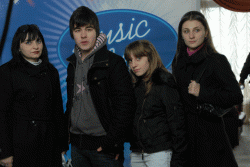 Посрещат с протест Music Idol 3 в Скопие