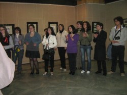 Ученици откриха официално изложба в Градската галерия