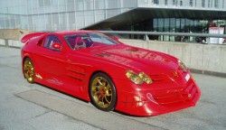 Кич до захлас - Mercedes SLR McLaren 999 Red Gold Dream