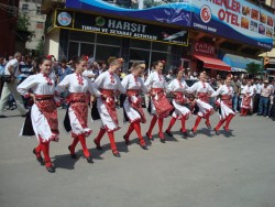 Фолклорният ансамбъл и певческата група при читалище "Никола Ракитин" получиха почетни статуетки на фестивал в Турция