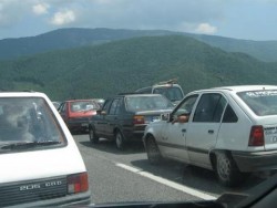 Отново е натоварено движението по главен път София – Бургас