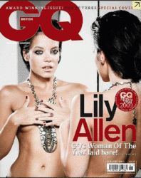 Лили Алън – гола в GQ