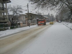 Главните улици в Ботевград се опесъчават