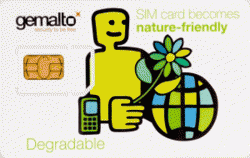 Gemalto пуска първите SIM карти от биоматериали