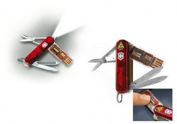 Швейцарско ножче с флашка и разпознаване на пръстови отпечатъци