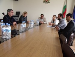 Областният управител  Красимир Живков се срещна с представители на италиански университет