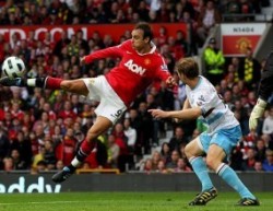 Страхотен гол на Бербатов за победата срещу Уест Хам