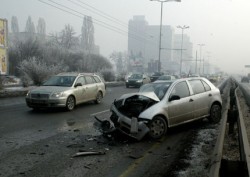 232 катастрофи за денонощие в София
