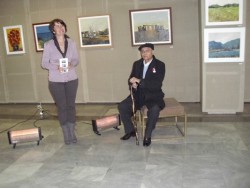 41 картини на Кирил Гуцов са подредени в Градската художествена галерия